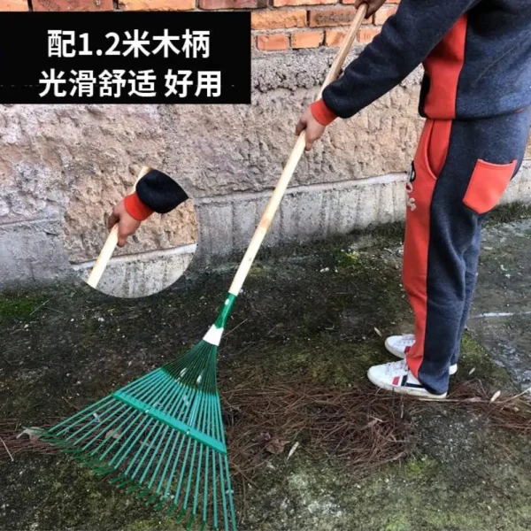 Garden Rake Head Only Landscape Backyard Leaf Rake Head Hand Rake Head for Planting Picking Leaves Grass Clippings Shrub Weeding - Image 4