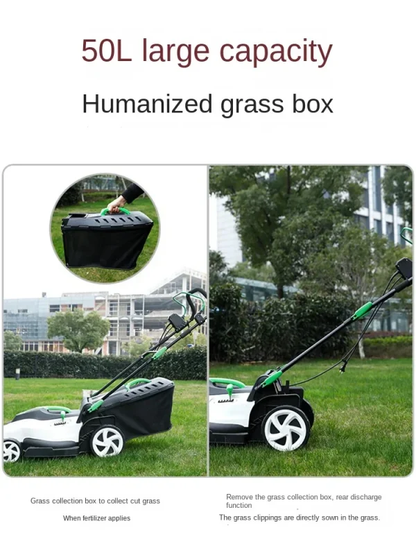 Powerful Electric Lawn Mower for Effortless Yard Maintenance - Image 4