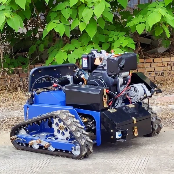 Customized Grass Cutter Powerful Gasoline Engine Home Garden Use Remote Control Lawn Mower - Image 6