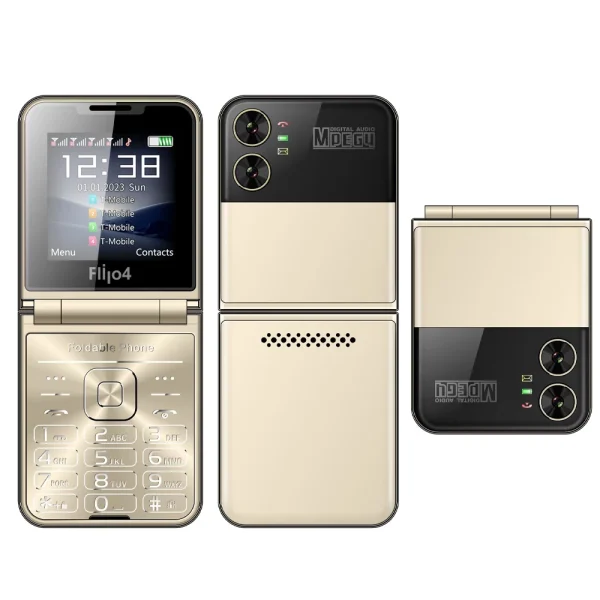 SERVO Flilo4 Flip Cellphone Four SIM Card GSM Cellular Network Flashlight Speed Dial Magic Voice Foldable Mobile Phone Low Price - Image 13