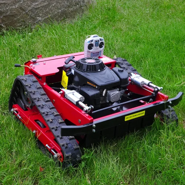 EPA Automatic Agriculture Rubber Tracks Grass Cutter Upgraded Version Remote Control Robot Wheel Lawnmower New Remote Lawn Mower - Image 3