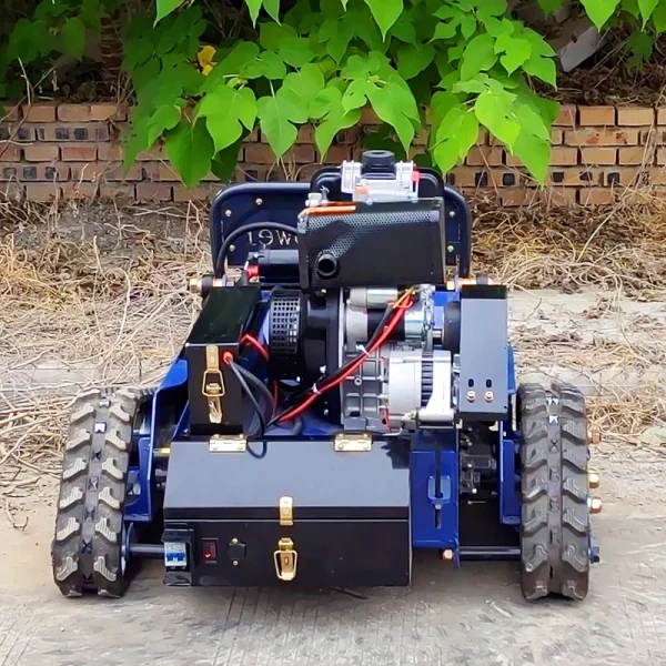 Customized Grass Cutter Powerful Gasoline Engine Home Garden Use Remote Control Lawn Mower - Image 2