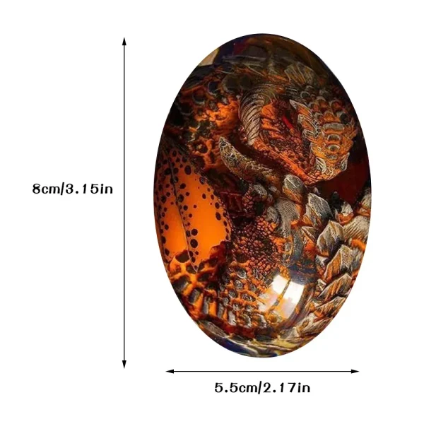 Dinosaur Egg Resin Statue Garden  Decoration Lava Dragon Crafts Sculpture Desktop Ornament Collection Home Office Decor NEW - Image 3