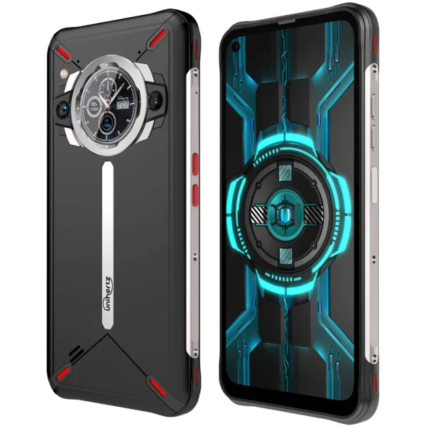 Unihertz Ticktock S Rugged 5G Smartphone 8GB 256GB Cell Phone 5200mAh Mobile Phone 64MP Camera 30W 6.53" Screen Dimensity 700
