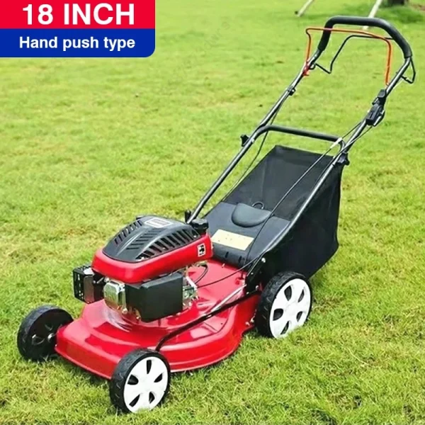 Gasoline High Power Push Lawn Mower For Villa Garden Football Field 8-position Height Adjustment Push/Self-propelled Lawn Mower - Image 11