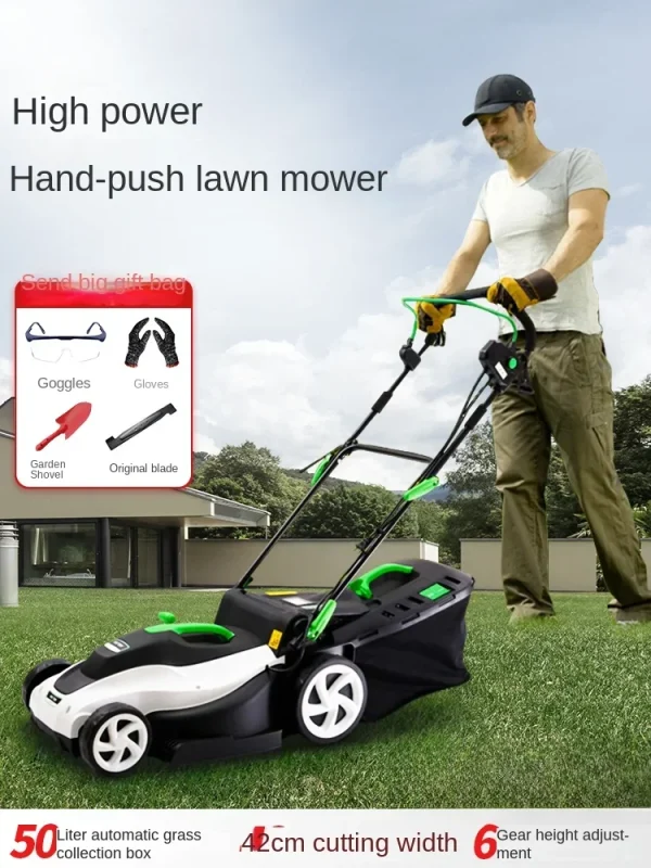 Powerful Electric Lawn Mower for Effortless Yard Maintenance