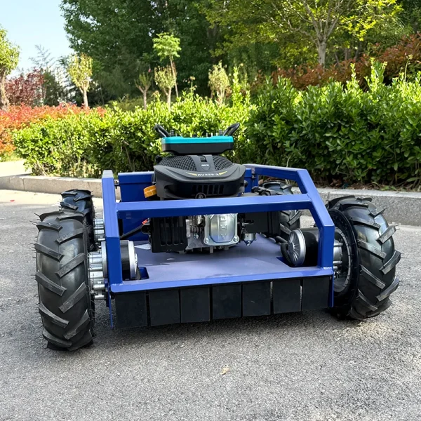 Customized     2025 Affordable New Wheeled Lawn Mower With Four Stroke Standard Lawn Mower For Home Remote Control Lawn Mower - Image 2