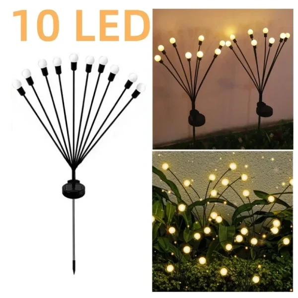 Solar Lights Outdoor LED Solar Mushroom Lawn Lights Waterproof Party Yard Patio Pathway Jellyfish Lamp for Garden Decoration - Image 10