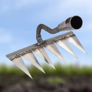 Loose Soil Weeder Steel Garden Hand Rake Tool Sharp Heavy Duty Rake Durable Gardening Weeding Rake Agricultural Tools