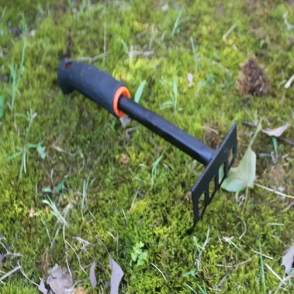 Thickened Garden Rake Anti-Rust Five Claw Tooth Loosen Soil Rake Removing Weeds Grass Digging Gardening Tool - Image 4