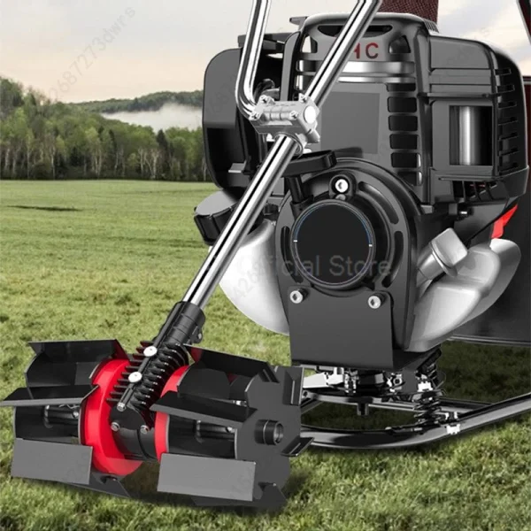 GX35/139F Engine Lawn Mower Four Stroke Backpack Gagoline Weeder Grass Cutter Eradicator garden Tools Hand Gardening Accesorries - Image 2