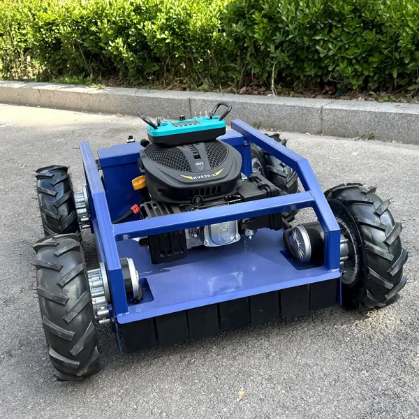 Customized     2025 Affordable New Wheeled Lawn Mower With Four Stroke Standard Lawn Mower For Home Remote Control Lawn Mower - Image 3