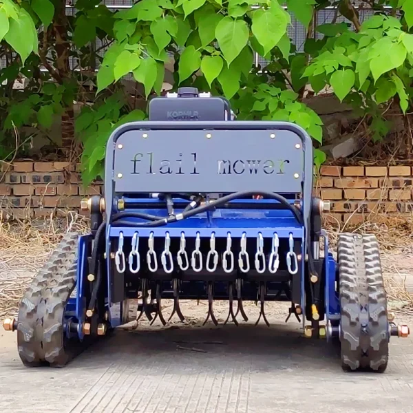 Customized Grass Cutter Powerful Gasoline Engine Home Garden Use Remote Control Lawn Mower - Image 3