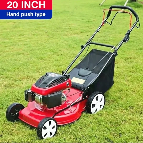 Gasoline High Power Push Lawn Mower For Villa Garden Football Field 8-position Height Adjustment Push/Self-propelled Lawn Mower - Image 8
