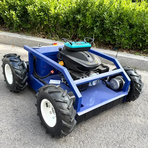 Customized     2025 Affordable New Wheeled Lawn Mower With Four Stroke Standard Lawn Mower For Home Remote Control Lawn Mower - Image 6