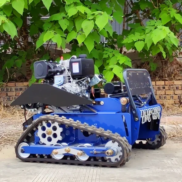 Customized Grass Cutter Powerful Gasoline Engine Home Garden Use Remote Control Lawn Mower - Image 5