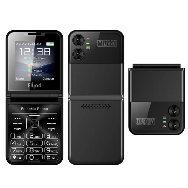 SERVO Flilo4 Flip Cellphone Four SIM Card GSM Cellular Network Flashlight Speed Dial Magic Voice Foldable Mobile Phone Low Price - Image 12