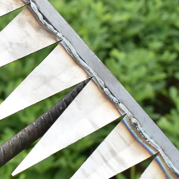 Loose Soil Weeder Steel Garden Hand Rake Tool Sharp Heavy Duty Rake Durable Gardening Weeding Rake Agricultural Tools - Image 4