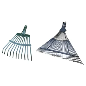 Garden Rake Head Only Landscape Backyard Leaf Rake Head Hand Rake Head for Planting Picking Leaves Grass Clippings Shrub Weeding