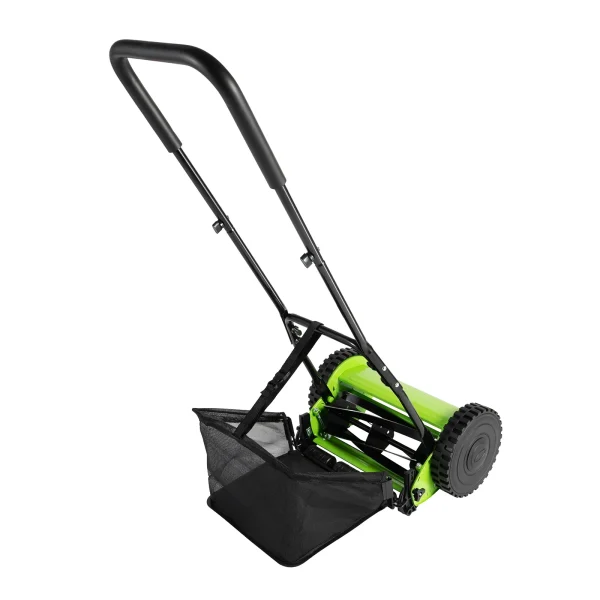 23L Hand Push Lawn Mower Adjustable Cutting Grass Height 12-45mm - Image 5