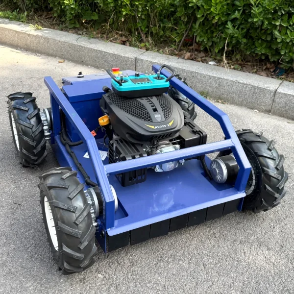 Customized     2025 Affordable New Wheeled Lawn Mower With Four Stroke Standard Lawn Mower For Home Remote Control Lawn Mower - Image 5