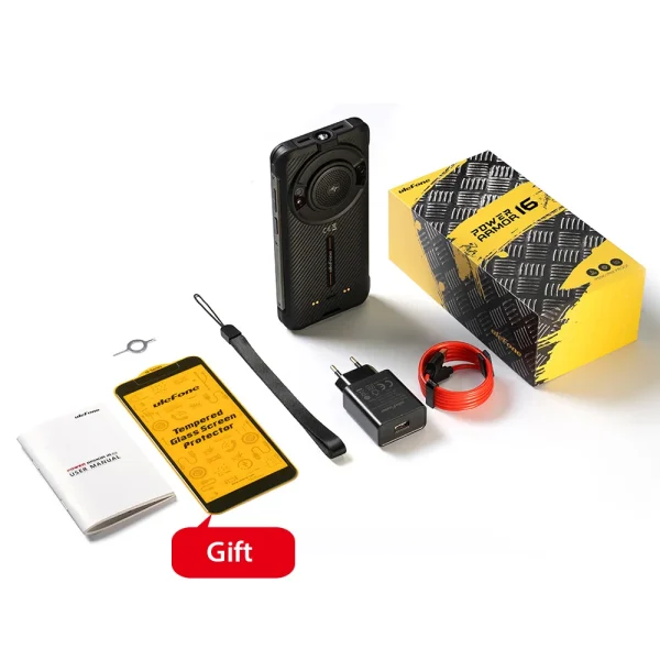 Ulefone Power Armor 16 Pro 9600mAh Rugged Waterproof Smartphone 64G ROM Android 12 NFC  Rugged Phone 2.4G/5G WiFi Global Version - Image 6