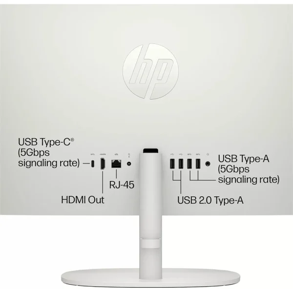 HP 21.5-inch All-in-One Desktop Computer, Anti-Glare 1080P FHD Display, Intel Celeron J4025 Processor, Up to 32GB RAM, 2TB SSD - Image 5