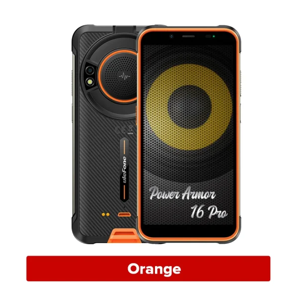 Ulefone Power Armor 16 Pro 9600mAh Rugged Waterproof Smartphone 64G ROM Android 12 NFC  Rugged Phone 2.4G/5G WiFi Global Version - Image 8