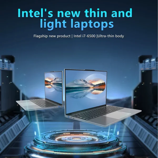 Xiaman 15.6" Intel Core i7 6500U Laptop Computer Windows 11 Pro 16GB DDR4 512GB 1TB SSD Portable Notebook PC Gamer Gaming Laptop - Image 3