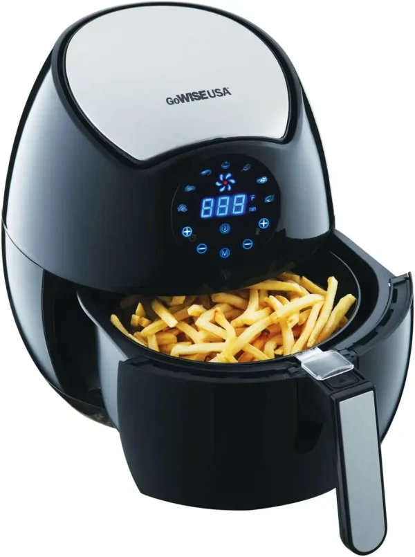 Ming's Mark GW22621 Electric Air Fryer, 3.7 QT, Black - Image 5