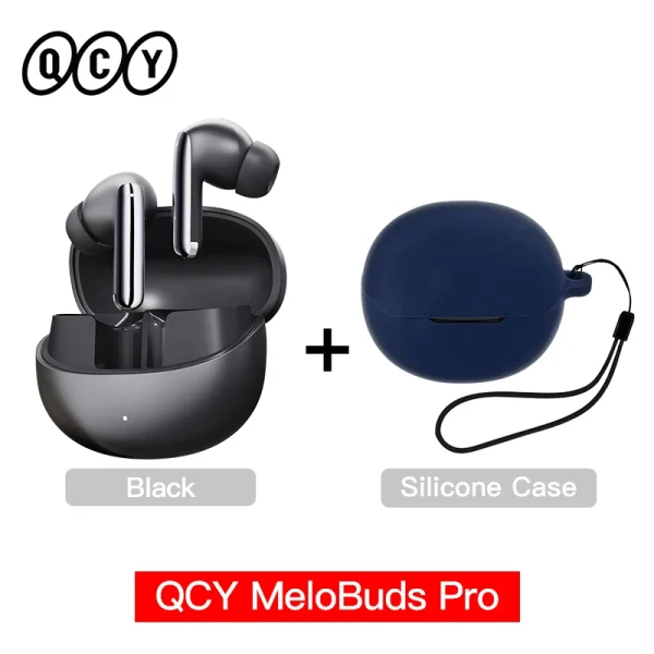 QCY MeloBuds Pro ANC Bluetooth 5.3 Earphones Wireless 46dB Hybrid ANC Hi-Res LDAC Earbuds 6 Mic Headphones 34H in-Ear Detection - Image 7