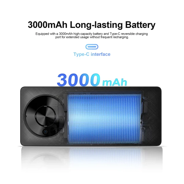 2G Feature Phone 1.77" Display 3000mAh Battery Dual SIM Dual Standby Strong Torch MP3 MP4 FM Radio Bluetooth Senior Mobile Phone - Image 4