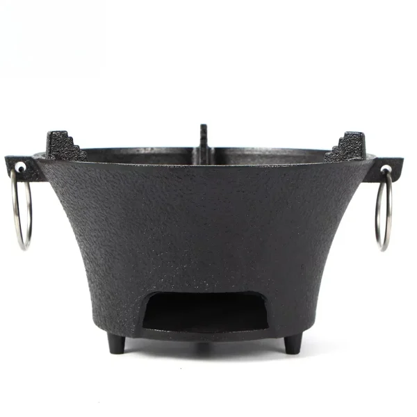 Cast iron oven, fireplace, charcoal and alcohol stove, Korean Japanese style barbecue, family garden, outdoor camping restaurant - Image 2