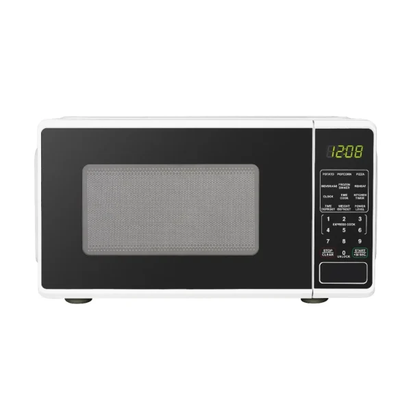 2025 NEW Mainstays 0.7 Cu ft Countertop Microwave Oven, 700 Watts, Black - Image 3