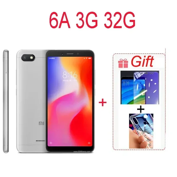 Original Xiaomi Redmi 6A 3GB 32GB Smartphone Wholesale Xiaomi Mobile Phones Unlocked Android Google Play Global Frimware - Image 7