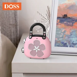 DOSS Candy Mini Speaker Bluetooth 5.0 Sound Box 5W Mighty Sound Cute MP3 Music Player Portable Wireless Speakers Ideal Gift Idea