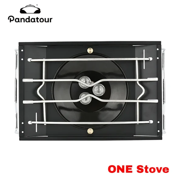 Pandatour IGT Outdoor Camping Stove Adjustable Burner Folding One lick Ignite Camping Supplies Desktop IGT Cookware Stove Picnic - Image 8