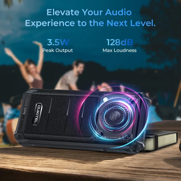 Oukitel WP36 Pro Rugged Smartphone Android 128dB Speaker 10600mAh Battery rugged phone  Up to 24GB+256GB  6.52" HD+ screen - Image 2