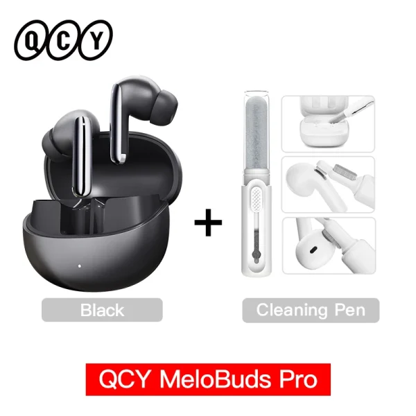 QCY MeloBuds Pro ANC Bluetooth 5.3 Earphones Wireless 46dB Hybrid ANC Hi-Res LDAC Earbuds 6 Mic Headphones 34H in-Ear Detection - Image 16
