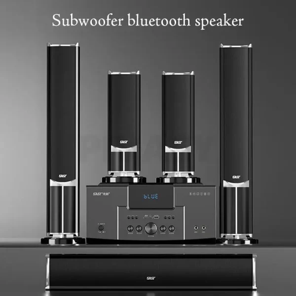 8 Inch 4Ω High Power TV Living Room KTV Bluetooth 4.0 Speaker Stereo Sound Subwoofer Speaker 5.1 Home Theater System Audio Set - Image 2