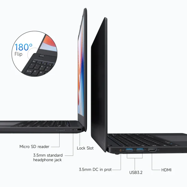 14 Inch Windows 11 Laptops New N4000 2.6Ghz 8GB RAM 512GB ROM Notbook Pc Computer Laptop - Image 4