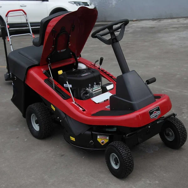Garden machine Tractors Lawn Mowers of 30 Inch Riding Lawn Mower In Mechanical Way With Locin 432cc - Image 2
