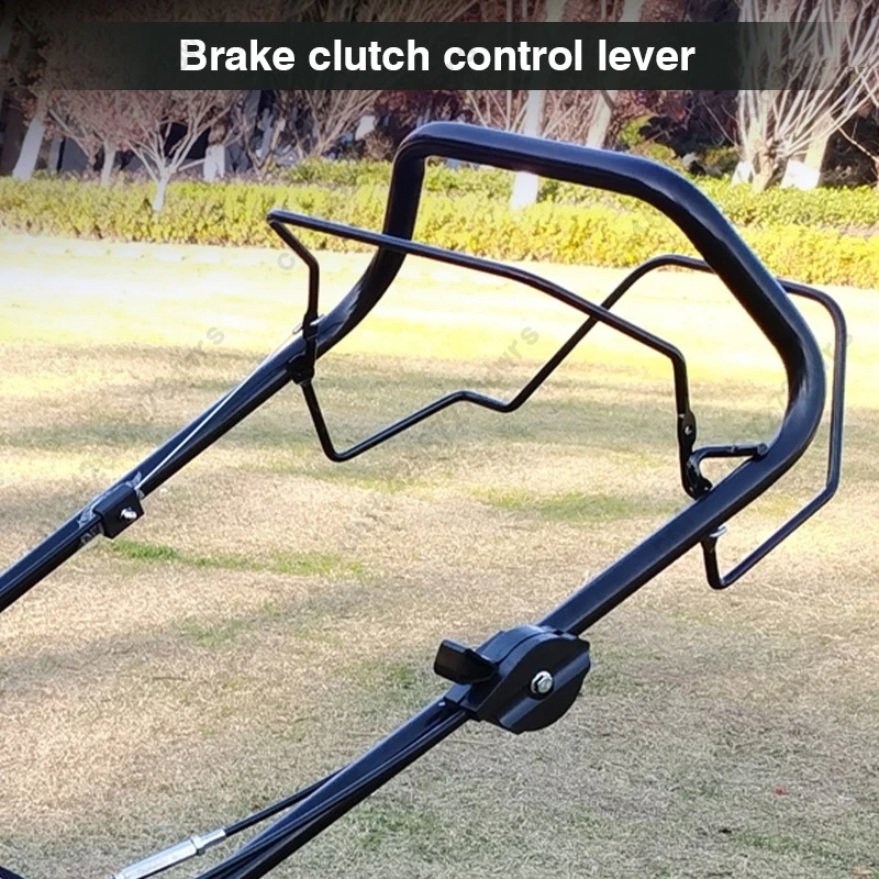 High Power Gasoline Engine Villa Garden Lawn Mower 60L Grass Bag 10 Gear Adjustment Hand Push / Self-propelled Lawn Mower - Image 5