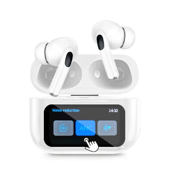 Original GREATWALL Wireless Bluetooth Earphones ANC Noise Reduction Earbuds HD Mic Call Gamer Earbuds LED Touch Screen Control - Image 8