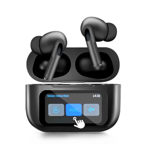 Original GREATWALL Wireless Bluetooth Earphones ANC Noise Reduction Earbuds HD Mic Call Gamer Earbuds LED Touch Screen Control - Image 7