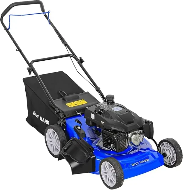 201cc Gas Lawn Mower 21" 3-in-1 – 4-Cycle Engine Bagging Mulching Side Discharge | Adjustable Height Push Mower - Image 7