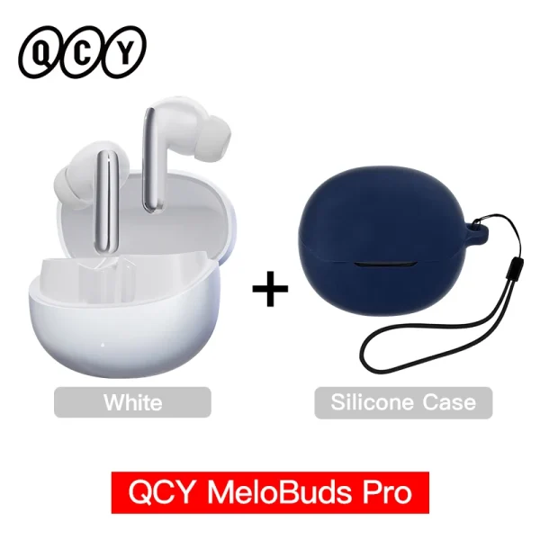 QCY MeloBuds Pro ANC Bluetooth 5.3 Earphones Wireless 46dB Hybrid ANC Hi-Res LDAC Earbuds 6 Mic Headphones 34H in-Ear Detection - Image 10