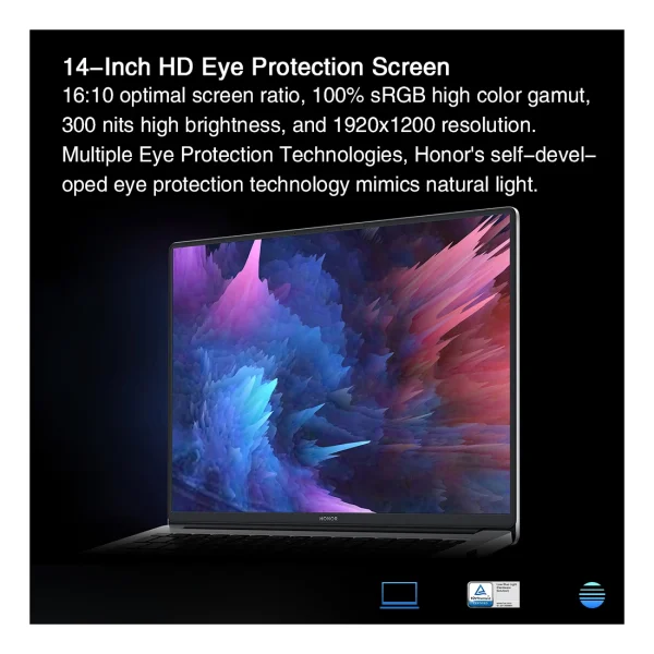 HONOR Laptop MagicBook X14 Pro 2024 FRI-H56 14"Inch FHD Intel Core i5-13500H AMD Ryzen R5 7640HS Computer PC Notebook Ultrabook - Image 2