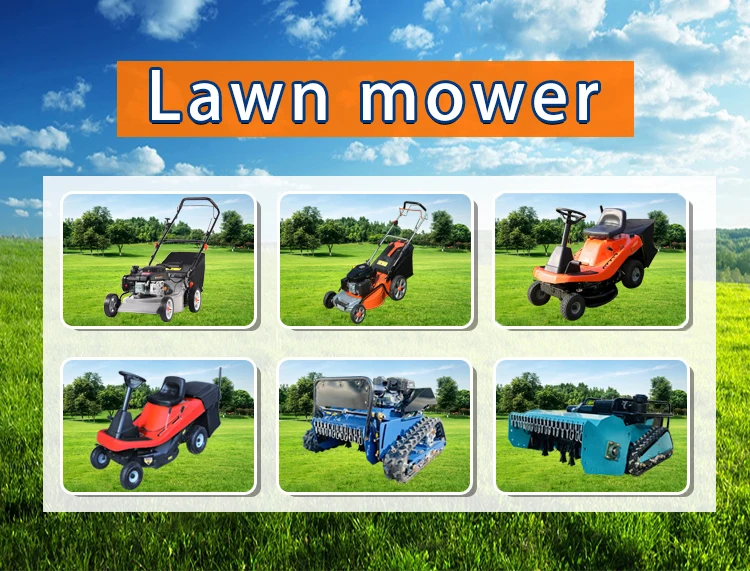Super Powerful Best Battery Ride On Lawn Mower Drive Garden Automatic Multi Function Diesel Engine Industrial Lawn Mower - Image 2