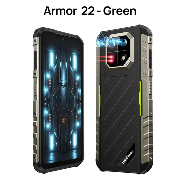 Ulefone Armor 22 Rugged Phone ,16GB (8GB+8GB) RAM ,128GB/256GB ROM , Android 13 Smartphone,NFC 64MP 4G Phone - Image 7